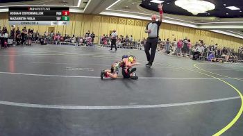40 lbs Consi Of 4 - Josiah Ostermiller, Pioneer Grappling vs Nazareth Vela, Top Rank Hammers
