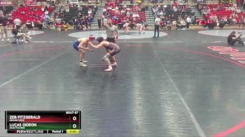 141 lbs Champ. Round 2 - Lucas Gideon, Unattached vs Zeb Fitzgerald, Grand View