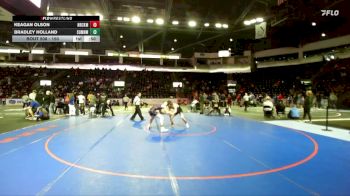 150 lbs Cons. Round 1 - Keagan Olson, North Creek vs Bradley Holland, Sumner