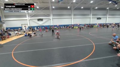 165 lbs Cons. Round 4 - Ryker Cox, Unattached vs Nikita Chechkovsky, Unattached