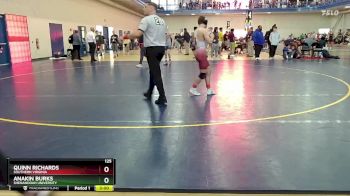 125 lbs Cons. Round 3 - Anakin Burks, Shenandoah University vs Quinn Richards, Southern Virginia