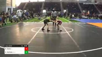 74 lbs Consolation - Carson Cobb, All American Training Center vs Cash McFate, Gold Rush WC