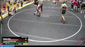 152 lbs Semifinal - Ethan Strickland, Coastal Elite vs David King, Palmetto State Wrestling Acade