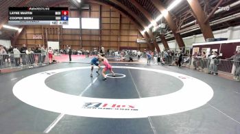 121A lbs Semifinal - Layne Martin, Michigan Premier vs Cooper Merli, Iron Horse / Journeymen