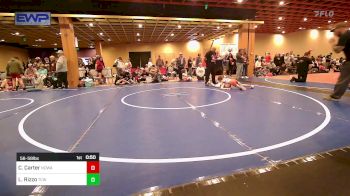 56-59 lbs Consolation - Cooper Carter, NORTH DESOTO WRESTLING ACADEMY vs Luca Rizzo, Team Conquer