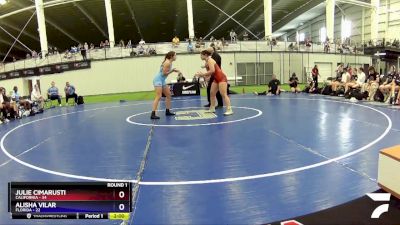 148 lbs Round 1 (8 Team) - Julie Cimarusti, California vs Alisha Vilar, Florida