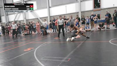 91.6-97 lbs Champ. Round 3 - Elijah Gibbs, Mat Demon Wrestling Club vs Bennett Hudson, Lake Stevens Wrestling Club