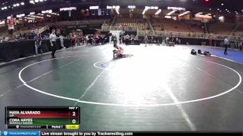 100 lbs Champ. Round 1 - Maya Alvarado, LHP vs Cora Hayes, Riverdale Raiders