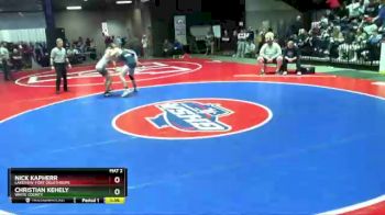 3 lbs Cons. Round 1 - Nick Kapherr, Lakeview-Fort Oglethrope vs Christian Kehely, White County