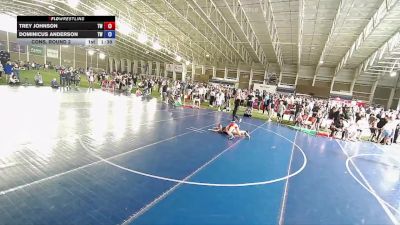 82 lbs Cons. Round 2 - Trey Johnson, Timpanogos Wrestling vs Dominicus Anderson, Timpanogos Wrestling