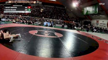 4A 120 lbs Champ. Round 1 - Wyatt Griffith, Fruitland vs Rayce Wilson, South Fremont