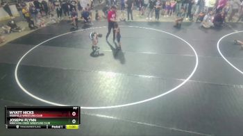 51-52 lbs Round 1 - Joseph Flynn, Wrecking Crew Wrestling Club vs Wyatt Hicks, Widefield Wrestling Club