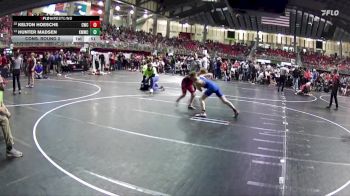 130 lbs Cons. Round 2 - Kelton Hoesche, Crete Wrestling Club vs Hunter Madsen, Kearney MatCats Wrestling Club