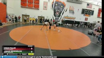 152B Round 1 - Aydan Fuller, Natrona County vs Jordan Broederlow, Rocky Mountain