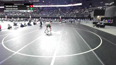 Quarterfinal - Graham Wilde, Sioux Falls Jefferson vs Michael Roob, Vermillion