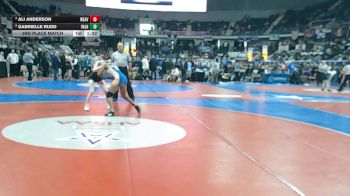 1-5A 114 3rd Place Match - Ali Anderson, Weaver vs Gabrielle Rudd, Valley High School