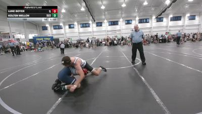 150 lbs Round 2 (6 Team) - Luke Boyer, Top Level vs Kolten Mellon, Team 922