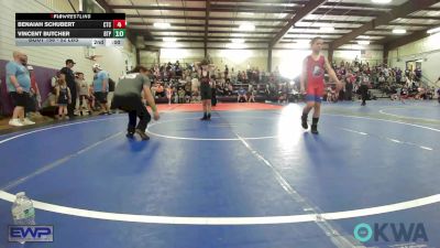 85 lbs Rr Rnd 4 - Bowen Schubert, Chandler Takedown Club vs Harris Schwark, Cowboy Wrestling Club