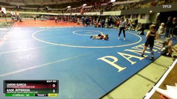 National 3-5 48 Round 2 - Jason Garcia, Williamsburg Wrestling Club vs Kade Jefferson, Powhatan Youth Wrestling Club
