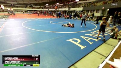 National 3-5 48 Round 2 - Jason Garcia, Williamsburg Wrestling Club vs Kade Jefferson, Powhatan Youth Wrestling Club