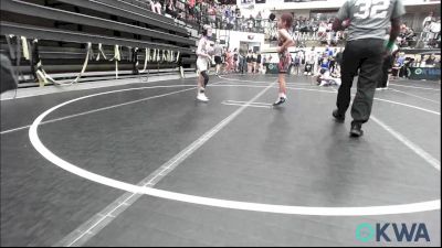 58 lbs Consi Of 4 - Aruto DELUNA, CacheWrestlingClub vs Hux Smith, Little Axe Takedown Club