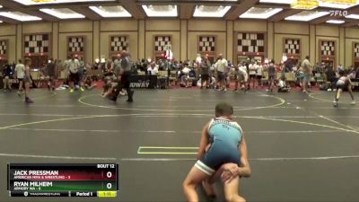 78 lbs Finals (8 Team) - Jack Pressman, American MMA & Wrestling vs Ryan Milheim, Armory WA