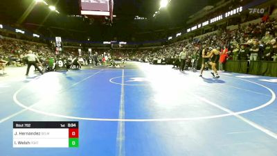 144 lbs Consi Of 16 #1 - Jacob Hernandez, Selma vs Izaya Welsh, Porterville