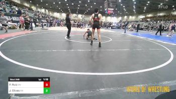 95 lbs Semifinal - Paul Jr Ruiz, RedWave Wrestling vs Jay Olivas, RedWave Wrestling