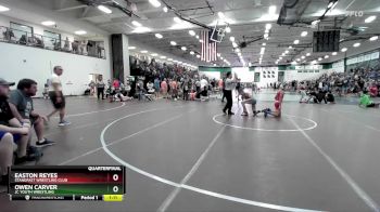 115 lbs Quarterfinal - Easton Reyes, Standfast Wrestling Club vs Owen Carver, JC Youth Wrestling