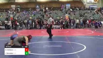 109 lbs Rr Rnd 3 - Maleah Ballejos, Paradise Wrestling vs Isabella Marie Gonzales, FEARLESS