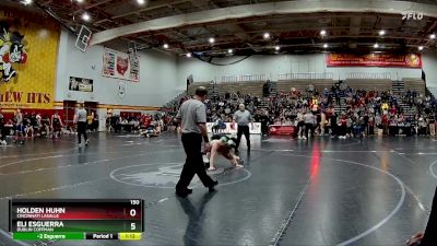 150 lbs Quarterfinal - Holden Huhn, Cincinnati LaSalle vs Eli Esguerra, Dublin Coffman