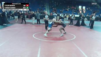 150 lbs Round Of 16 - Josiah Carney, Milford vs Tyler Monick, Mt. Anthony Union