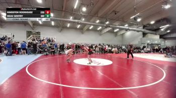 175 lbs Cons. Round 1 - Kingston Rodriguez, Strasburg vs Beau Gentry, University