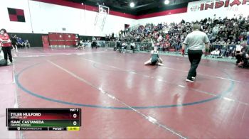 120 lbs Cons. Round 1 - Isaac Castaneda, Canyon Springs vs Tyler Mulford, Apple Valley