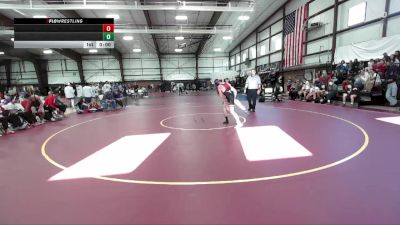 132 lbs Semifinals (4 Team) - Trevor Angus, Uintah B vs Trayson Young, Altamont