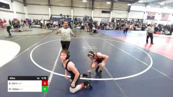 98 lbs Quarterfinal - Bryant Kern, Dwc vs Matthew Salas, Silverback WC