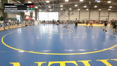 48 lbs Round 4 - 1:30pm Friday - Jonah Burkett, PA USA vs Attikus Tucker, Dynasty Death Row