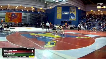 126 lbs Cons. Round 2 - Mack Santoro, Saucon Valley vs River Hibler, Paramus Catholic