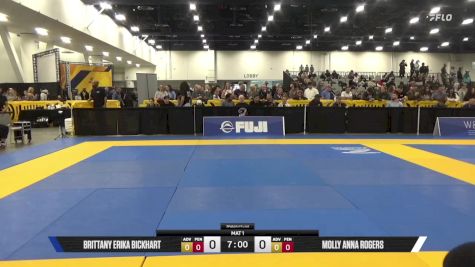 Molly Anna Rogers vs Brittany Erika Bickhart 2025 World IBJJF Jiu-Jitsu No-Gi Championship