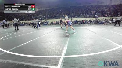 160 lbs Consolation - Makylan Stanley, Blaine County Grapplers vs Hunter Chaney, Tuttle Wrestling Club