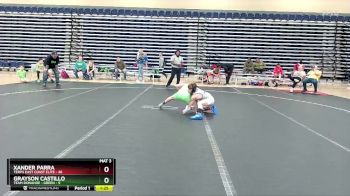 88 lbs Round 2 (6 Team) - Xander Parra, Terps East Coast Elite vs Grayson Castillo, Team Donahoe - Green