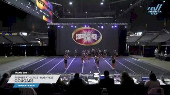 Premier Athletics - Nashville - COUGARS [2025 L1 Junior Day 1] 2025 Cheer Power Nashville Showdown