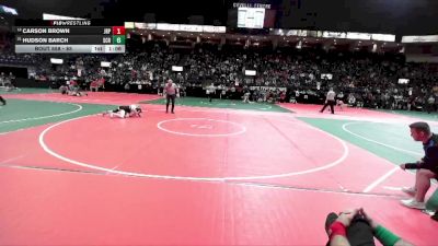 85 lbs Champ. Round 1 - Hudson Barch, SCRA vs Carson Brown, JRP1