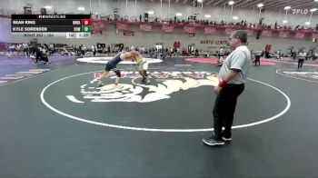 184 lbs Cons. Round 2 - Sean King, Wheaton vs Kyle Sorensen, Concordia Wisconsin