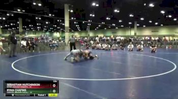 170 lbs Round 4 (16 Team) - Sebastian Hutchinson, NFWA Oakleaf Knights vs Ryan Chafins, CHOICES (Beaver Local)