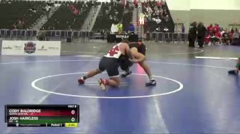 197 lbs Placement Matches (16 Team) - Josh Harkless, RIT vs Cody Baldridge, North Central