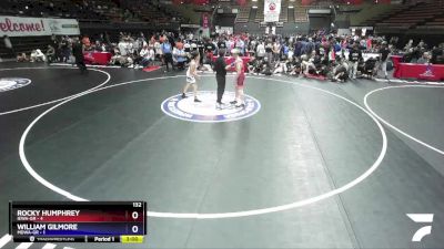 132 lbs Placement Matches (16 Team) - Rocky Humphrey, IEWA-GR vs William Gilmore, MDWA-GR