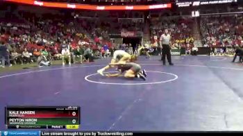 2 lbs Cons. Round 1 - Kale Hansen, Monticello vs Peyton Nixon, Woodward Granger