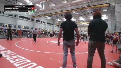 175 lbs Quarterfinal - Brennan Miller, Elkins Park vs Tavion McKinney, Windsor