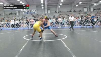 220 lbs Rr Rnd 1 - Aaden Carney, Dover Bandits - HSB vs Christian Salome, New England Gold - HSB